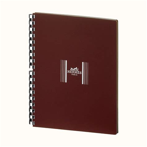 hermes semainier|Semainier lined agenda refill .